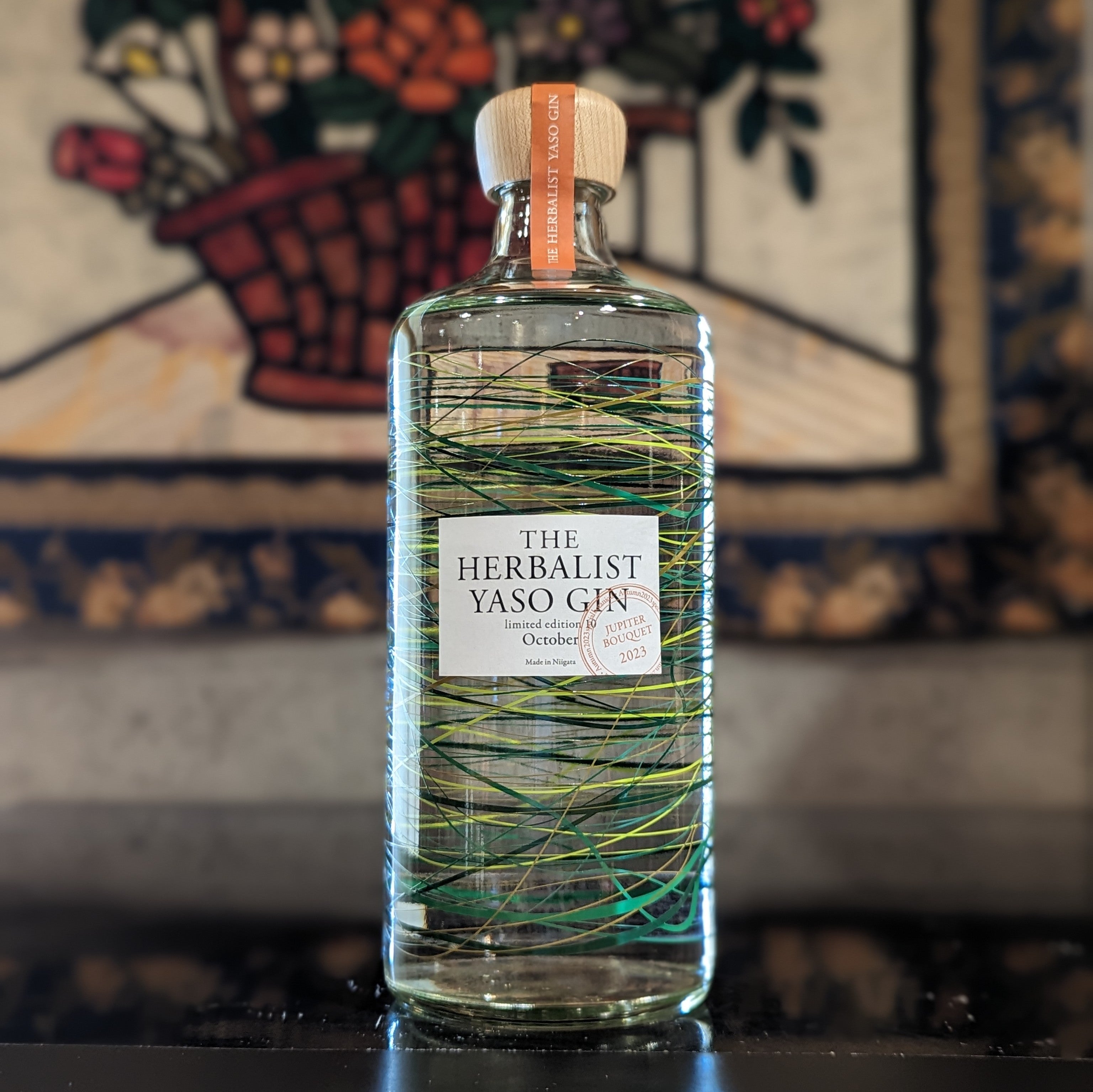 THE HERBALIST YASO GIN Limited edition 10 October ジュピターブーケ 