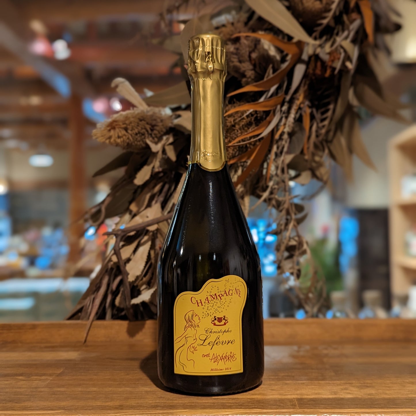 シャンパーニュ ブラン・ド・ブラン・ブリュットキュヴェ・アレクサンドリーヌ・ノンドゼ 2014