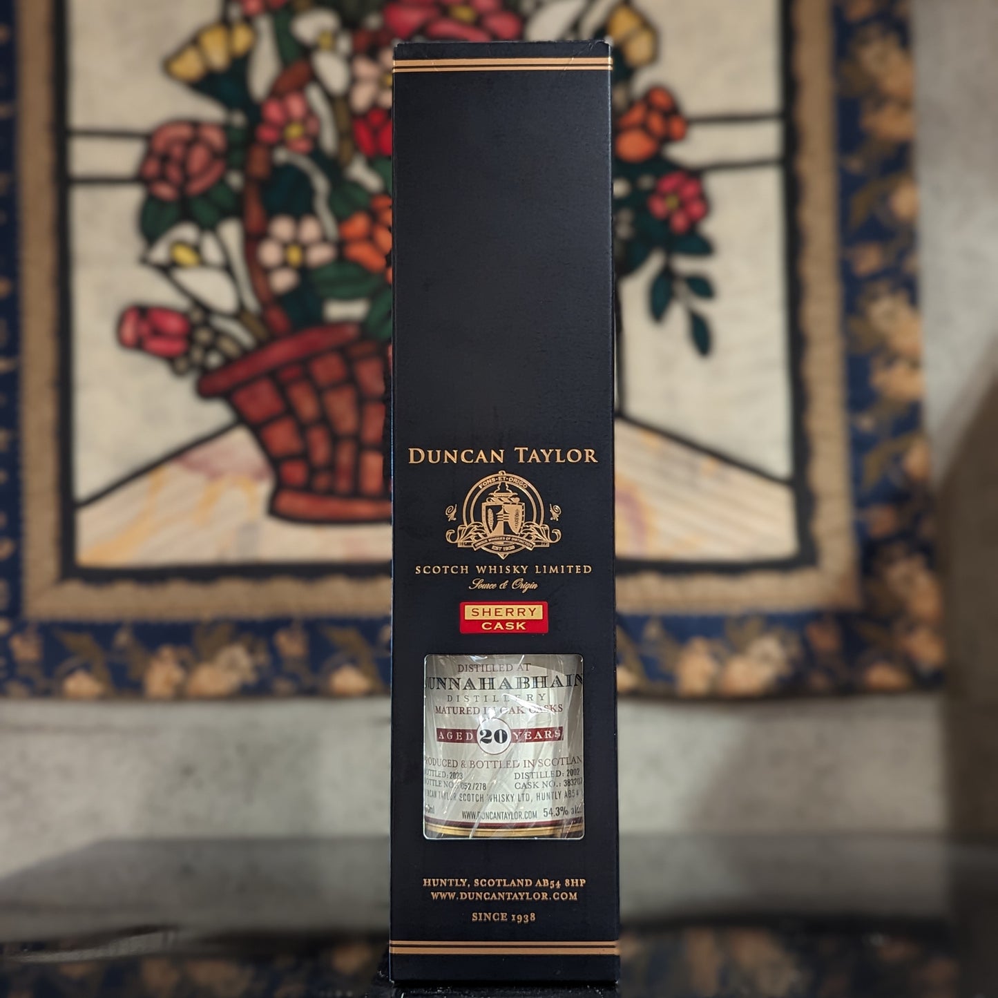 ダンカンテイラー シングルカスク ブナハーブン 2002 シェリーカスク