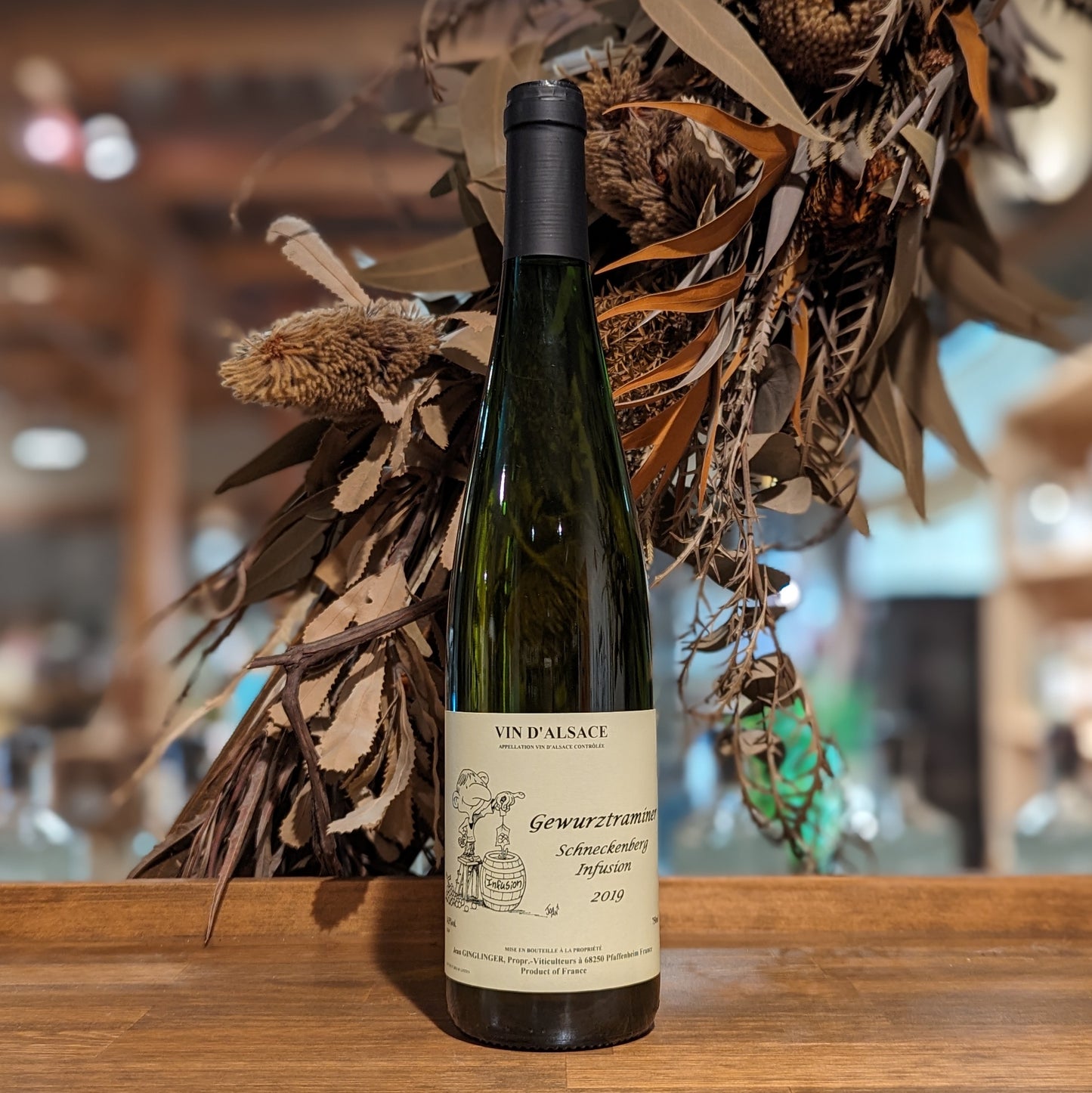 アルザス ゲヴュルツトラミネールシュネッケンベルグ・アンフュージョン 2019