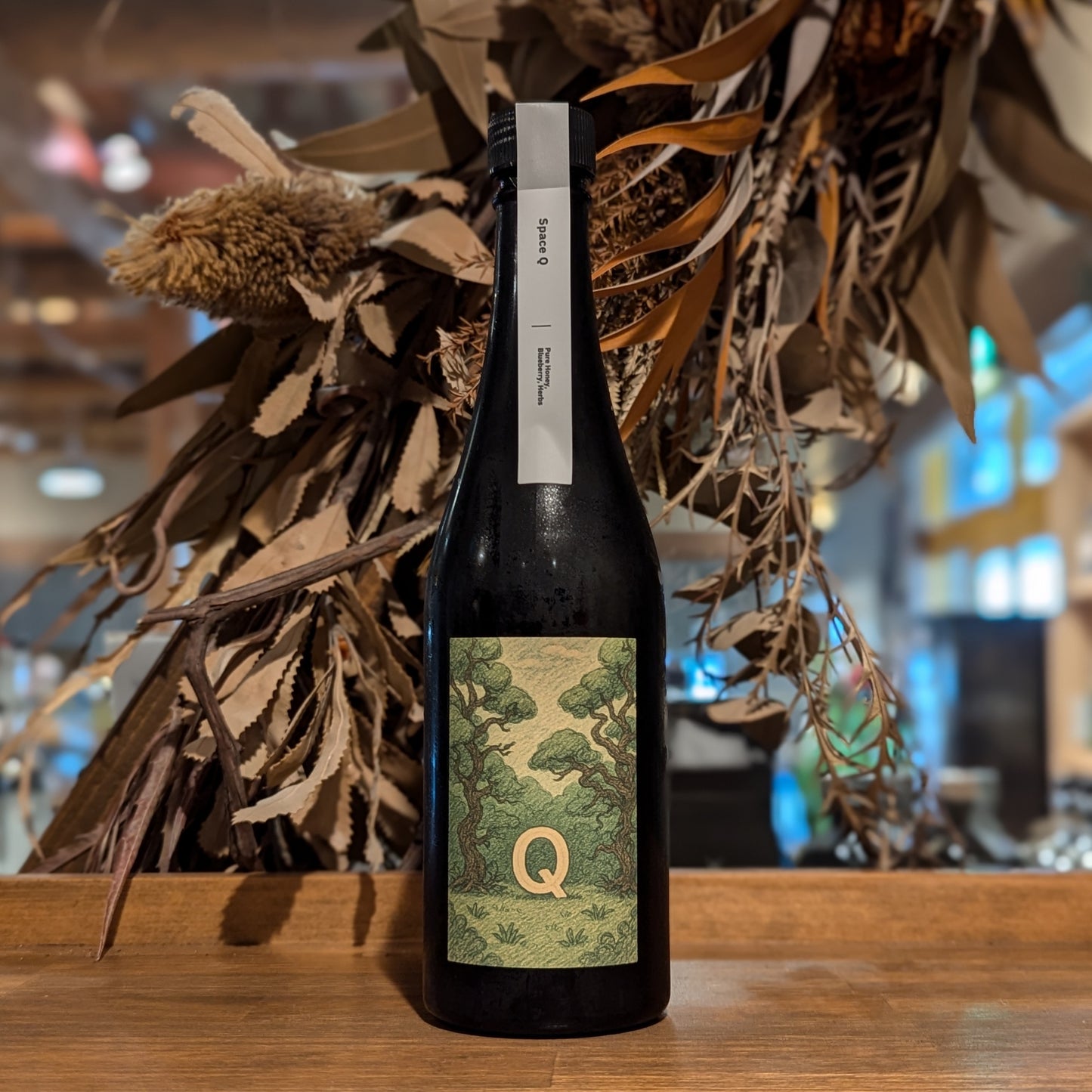 Space Q 久美子さんのブルーベリーと自家製ハーブのミード