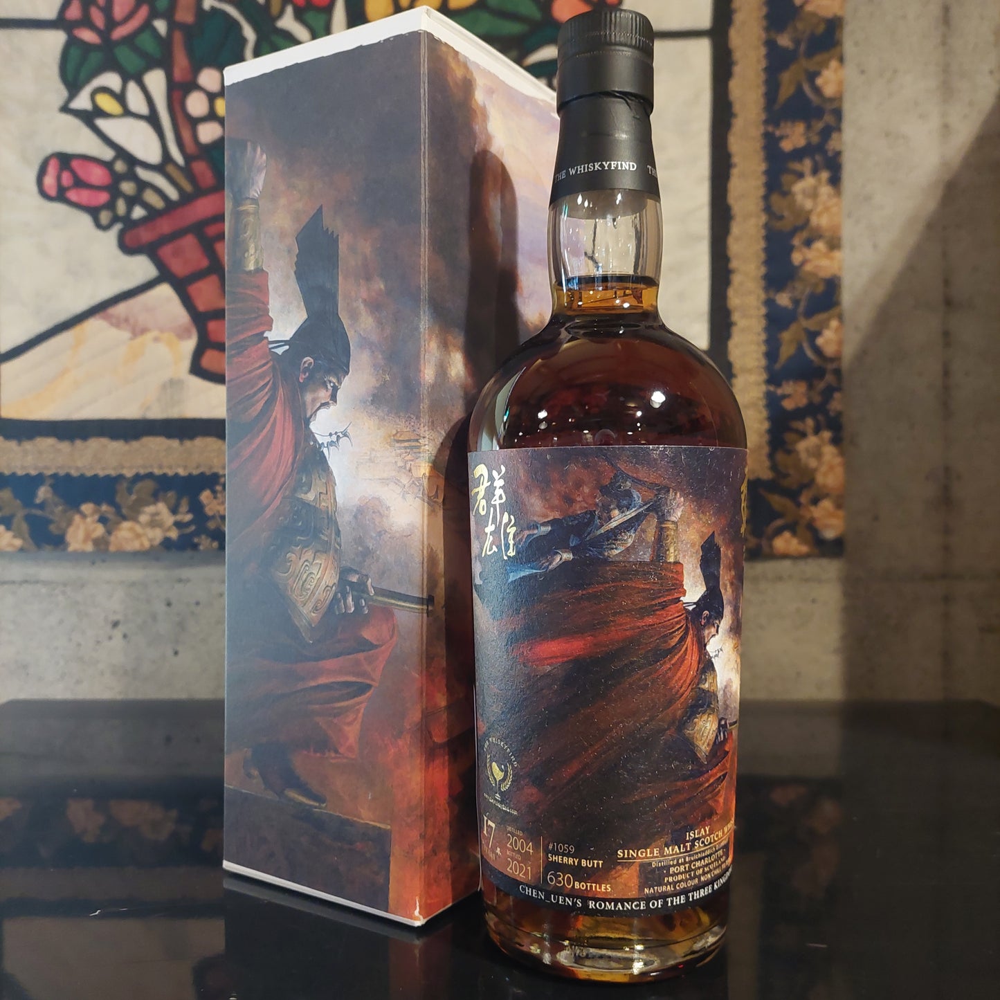 ザ・ウイスキーファインド 鄭問(チェン・ウエン) 三國志 洛陽炎上 ポートシャーロット 2004 17年