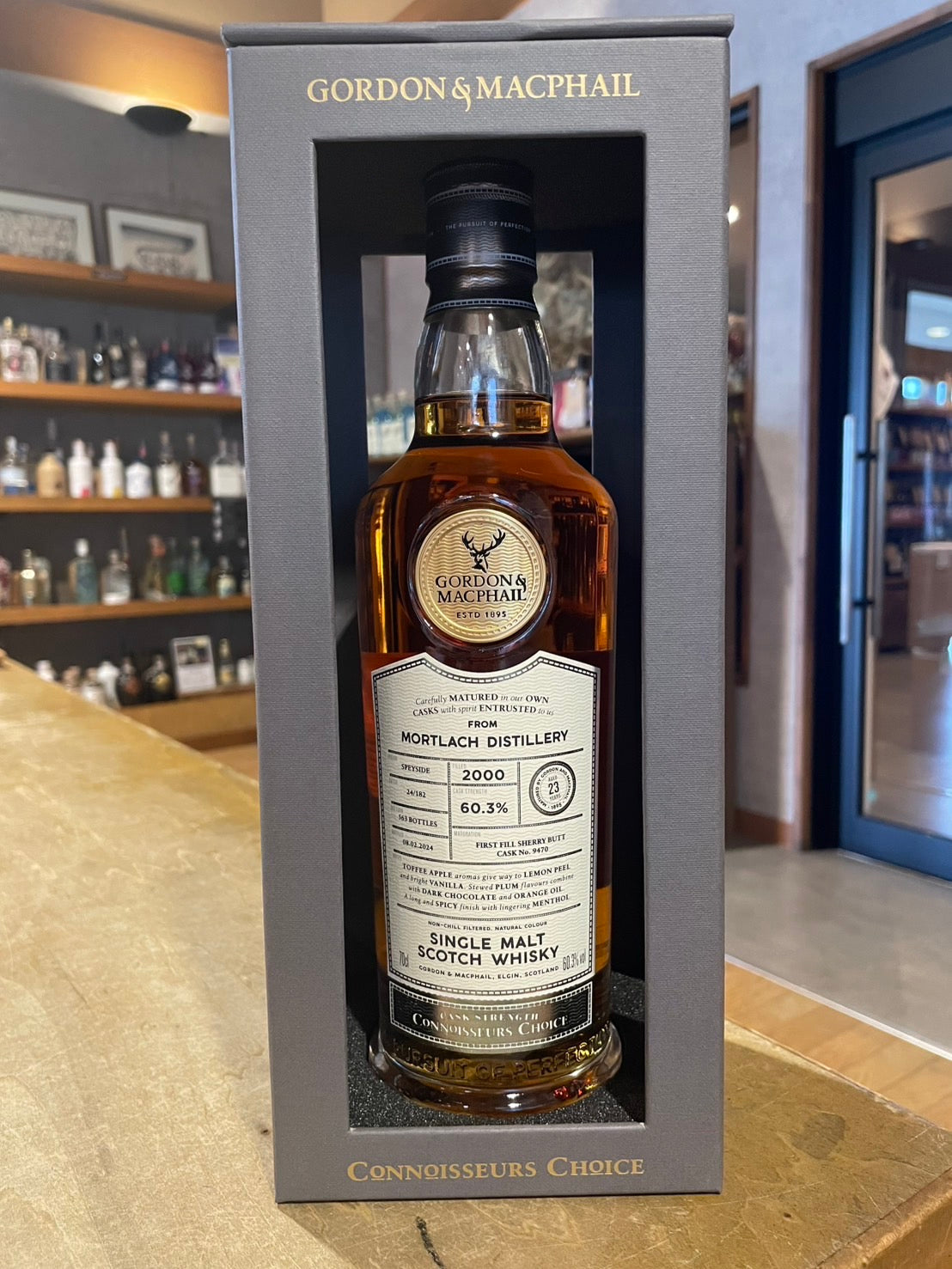 ゴードン＆マクファイル  コニサーズチョイス カスクストレングス　モートラック 2000年 23yo