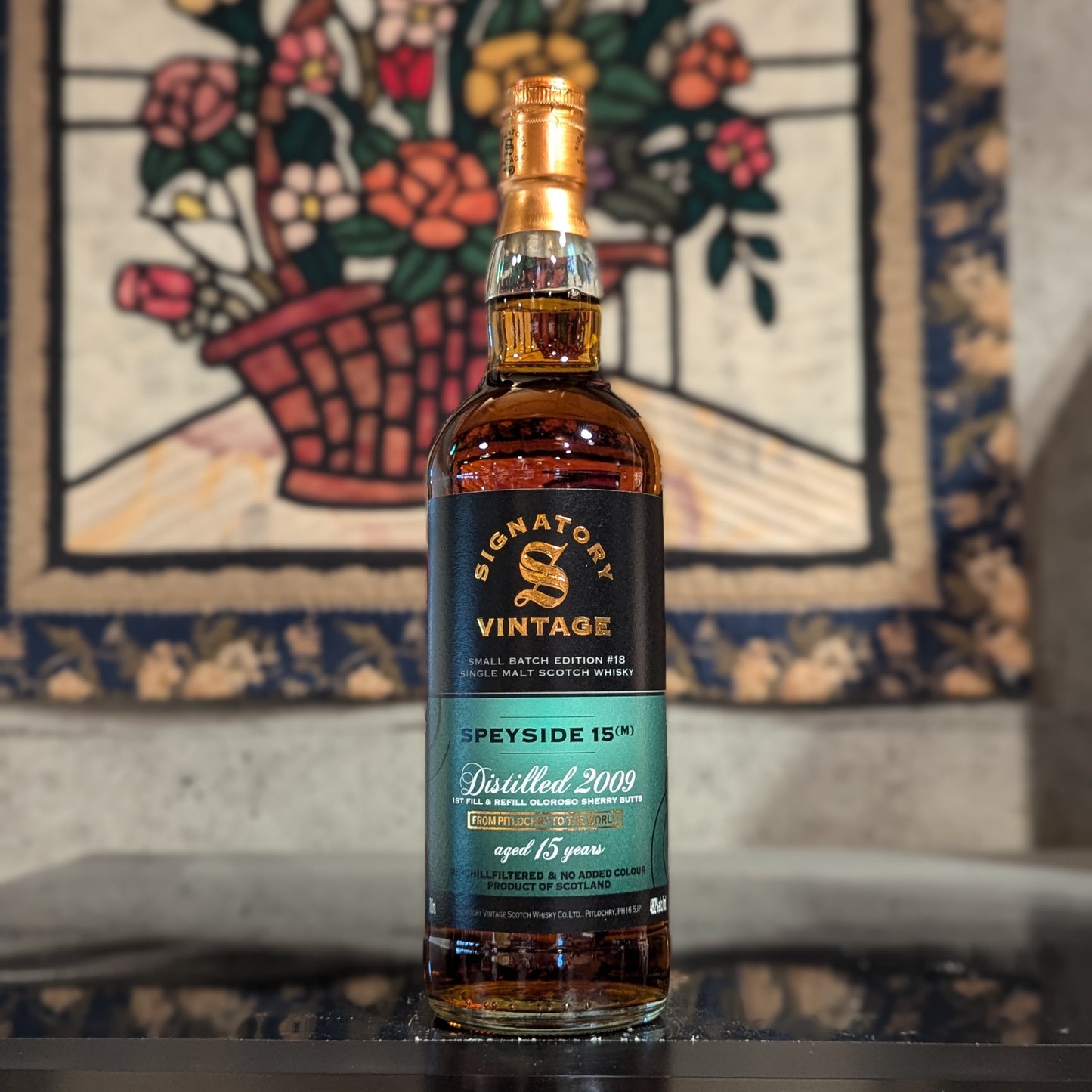 シグナトリー スモールバッチ スペイサイド15(M) 2009 15年