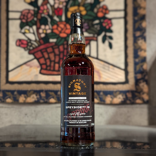 シグナトリー 100プルーフシリーズ エクセプショナル・カスク スペイサイド16（GL） 16年