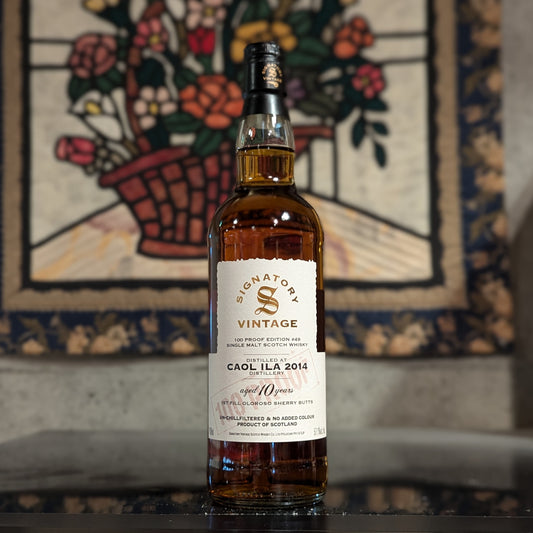シグナトリー 100プルーフシリーズ カリラ 2014 10年