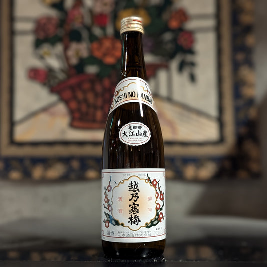 越乃寒梅 普通酒 亀田郷大江山産