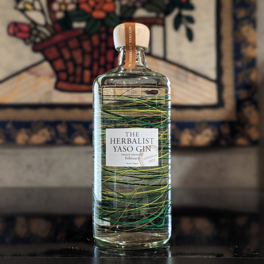 THE HERBALIST YASO GIN limited edition 02 2023 ／ ヤソジン ジンジャエール